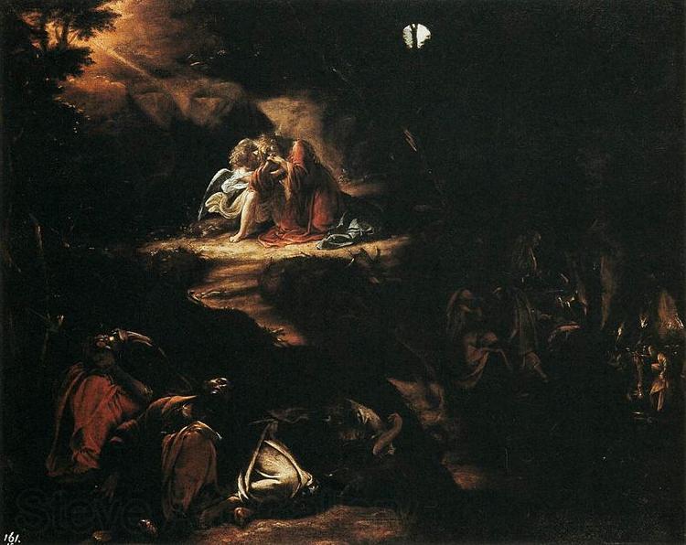 Orazio Borgianni Christ in the Garden of Gethsemane Norge oil painting art
